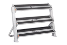 Load image into Gallery viewer, Hoist 48&quot; 2-Tier 12+ Pair Dumbbell Rack w/ Optional 3rd Tier (HF-5461-48)
