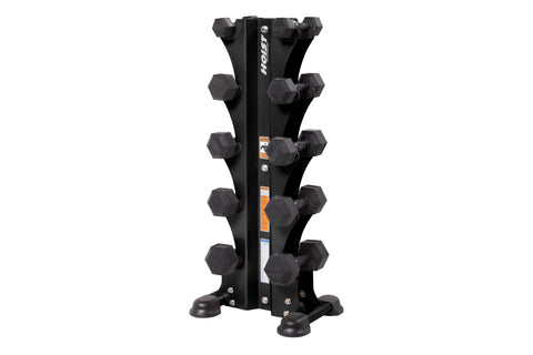 Hoist 5-Pair Vertical Dumbbell Tower Rack (HF-5459)