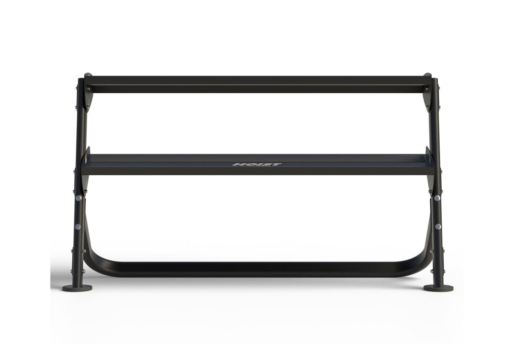 Hoist 60" 2-Tier Dumbbell Rack w/ Optional 3rd Tier (HF-5461-60)