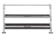 Load image into Gallery viewer, Hoist 60&quot; 2-Tier Dumbbell Rack w/ Optional 3rd Tier (HF-5461-60)
