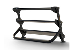Hoist 60" 2-Tier Dumbbell Rack w/ Optional 3rd Tier (HF-5461-60)