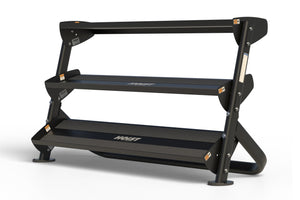 Hoist 60" 2-Tier Dumbbell Rack w/ Optional 3rd Tier (HF-5461-60)