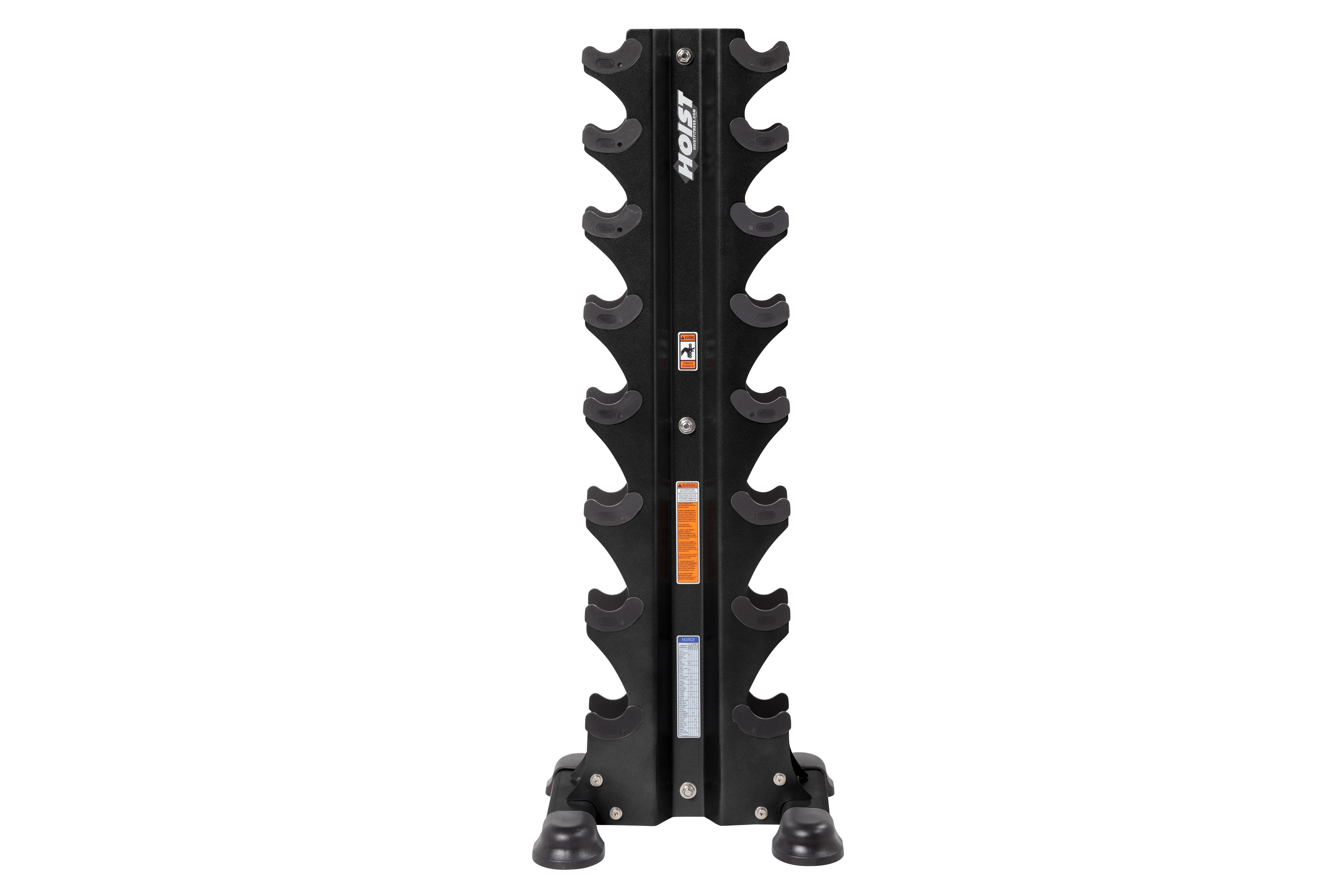 Hoist 8-Pair Vertical Dumbbell Tower Rack (HF-5460) – 360 Fitness