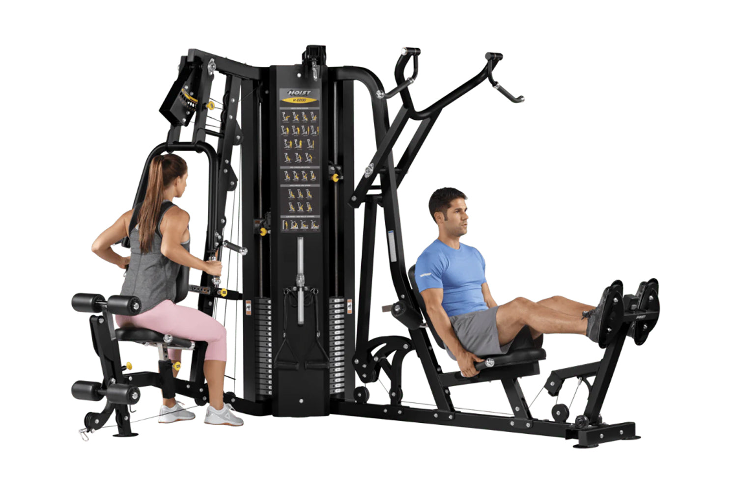 Stack Multi Gym Hoist 2-Stack Multi Gym (H2200) – 360 Fitness Superstore