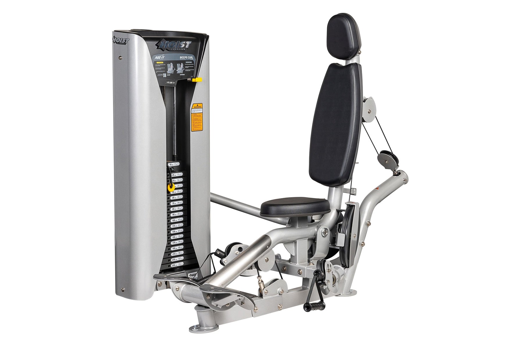 Hoist ROC-IT Biceps Curl Machine (RS-2102) – 360 Fitness Superstore