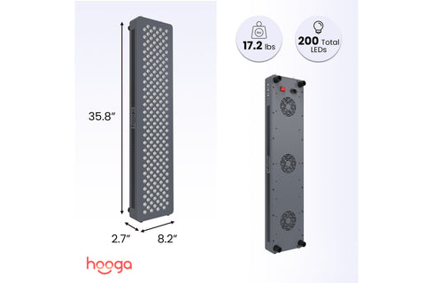 Hooga HG1000 Red Light Therapy Panel