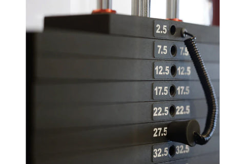 Life Fitness 50lb Weight Stack Add On (for G2 & G4 Home Gyms)