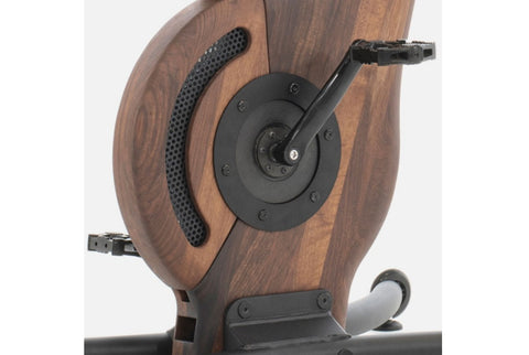 NOHRD Walnut Upright Exercise Bike (DEMO) (👷LABOR DAY SALE)