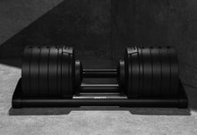 Load image into Gallery viewer, NÜOBELL 100lb Adjustable Dumbbells (Matte Black) (🪂NEW ITEM!)
