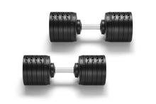 Load image into Gallery viewer, NÜOBELL 100lb Adjustable Dumbbells (Matte Black) (🪂NEW ITEM!)
