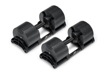 Load image into Gallery viewer, NÜOBELL 80lb Adjustable Dumbbells (Matte Black)
