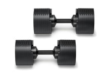 Load image into Gallery viewer, NÜOBELL 80lb Adjustable Dumbbells (Matte Black)

