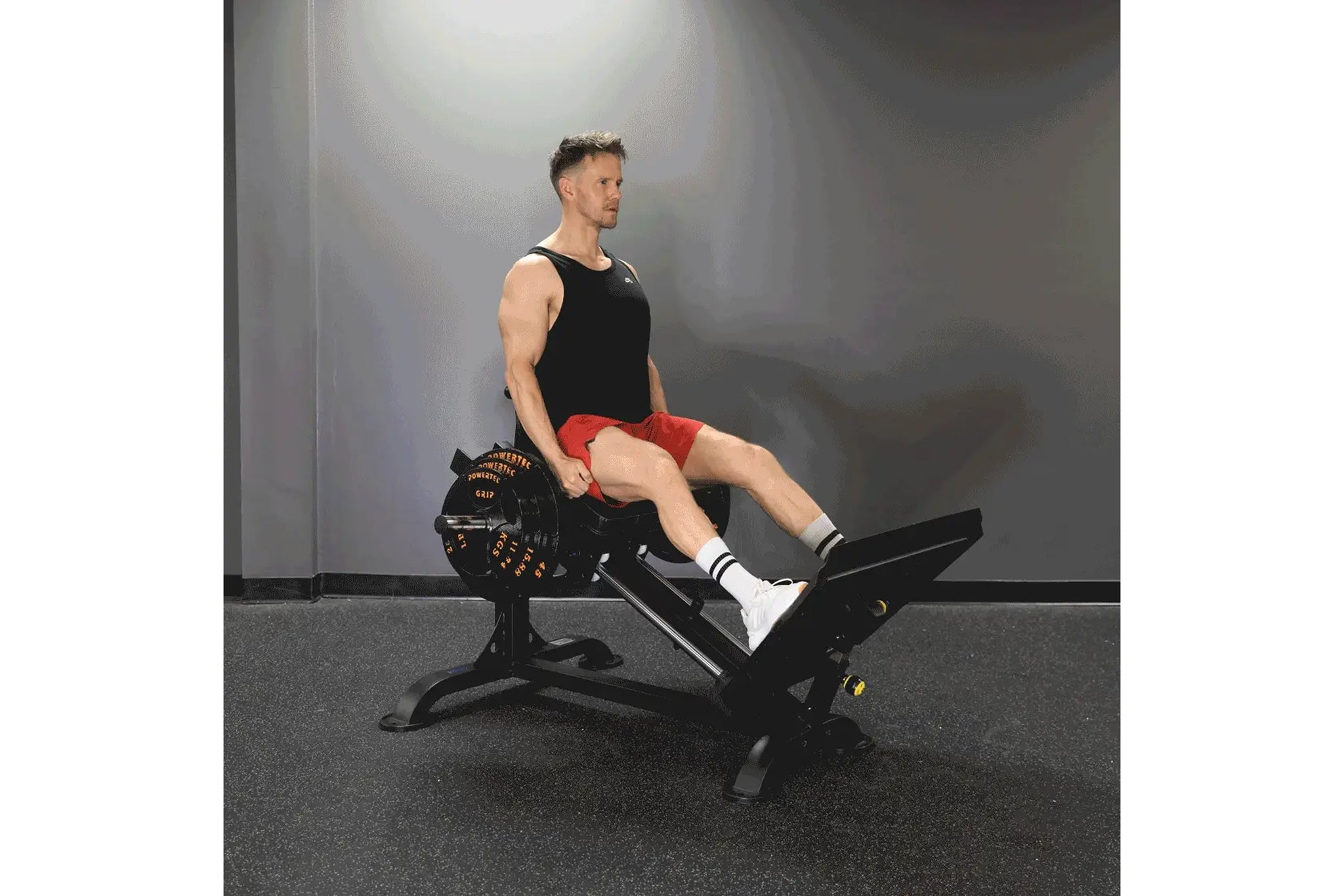 Compacy Leg Sled Powertec Compact Leg Sled (😎 SUMMER SALE - Extra 10%) – 360 Fitness ...