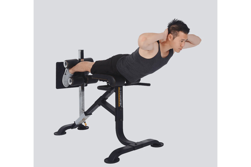 Powertec Dual Hyperextension/Crunch (🏃IN-STORE SPECIAL)