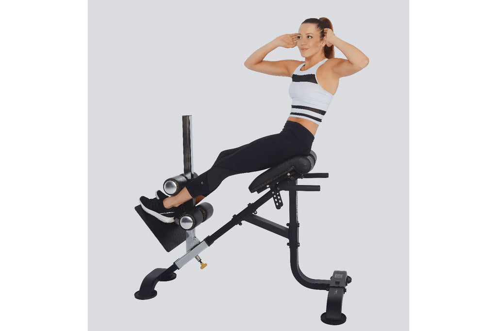 Powertec Dual Hyperextension/Crunch (🏃IN-STORE SPECIAL)