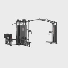 Load and play video in Gallery viewer, Warrior Commercial Series 5-Stack Multi-Station Gym (🪂NEW ITEM)
