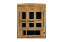 Load image into Gallery viewer, Pro 6 3-Person Near Zero EMF Far Infrared Sauna
