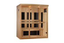 Load image into Gallery viewer, Pro 6 3-Person Near Zero EMF Far Infrared Sauna
