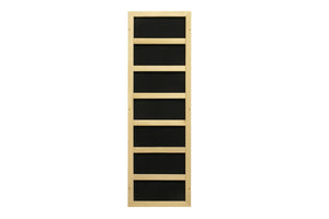Pro 6 "Rebecca" 3 Person Corner Near Zero EMF Far Infrared Sauna