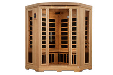Load image into Gallery viewer, Pro 6 &quot;Rebecca&quot; 3-Person Corner Near Zero EMF Far Infrared Sauna (2025 Edition)
