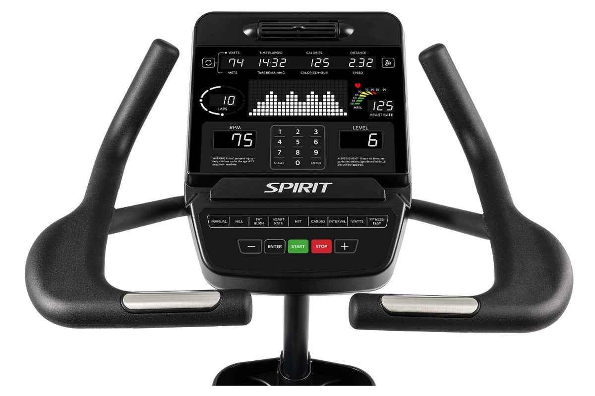 Spirit CU900 Upright Bike – 360 Fitness Superstore