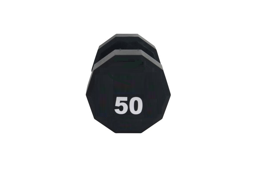 Warrior 12-Sided Urethane Dumbbell Set (5-50lb) (💥MEMORIAL SALE)