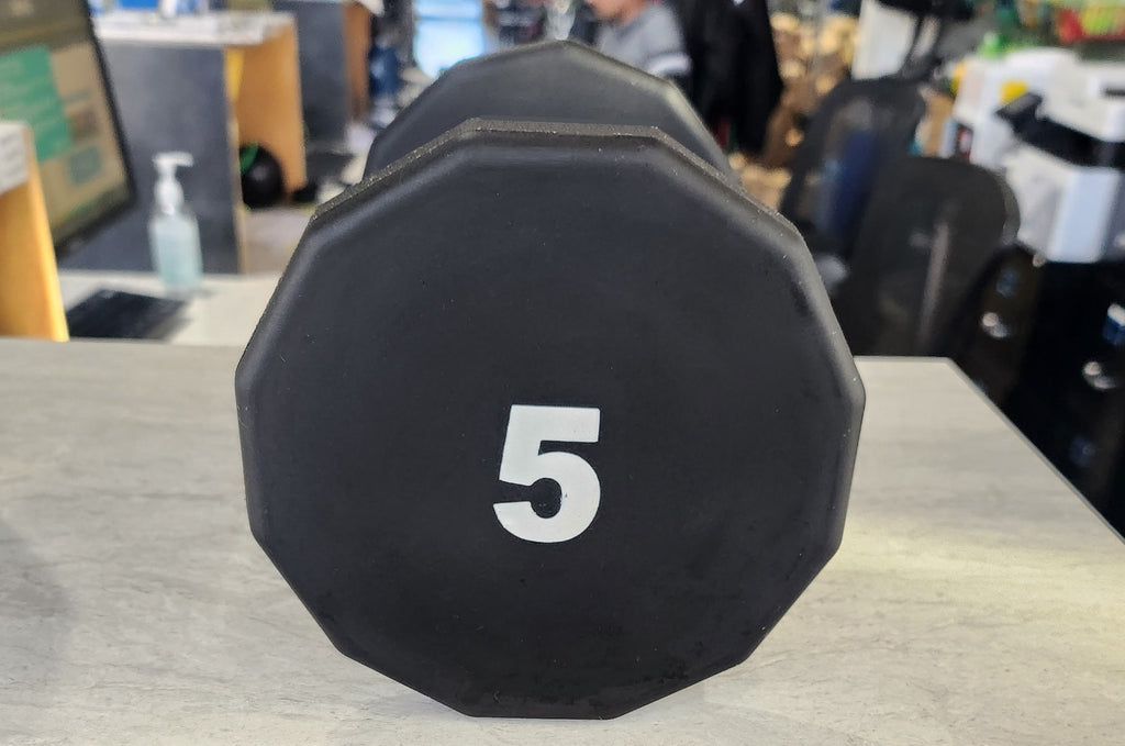 Warrior 12-Sided Urethane Dumbbell Set (5-50lb) (💥MEMORIAL SALE)