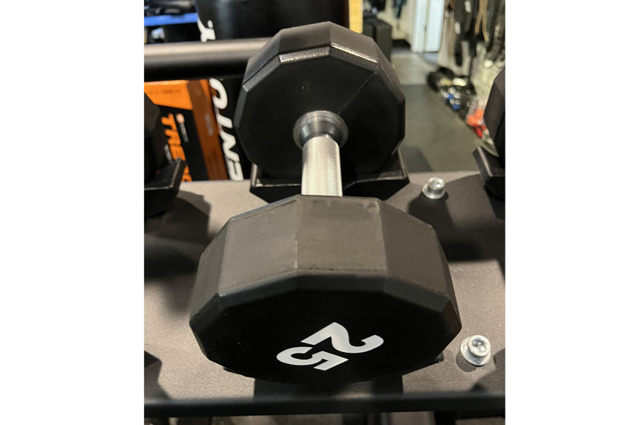 Warrior 12-Sided Urethane Dumbbell Set (5-50lb) (💥MEMORIAL SALE)