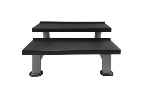 Warrior 2-Tier Commercial Kettlebell Rack