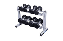 Load image into Gallery viewer, Warrior 2-Tier Horizontal Dumbbell Rack
