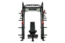 Load image into Gallery viewer, Warrior 2.0 Cable Crossover Pulley Power Rack Gym System (🧑‍🎄 HOLIDAY SALE)
