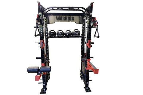 Warrior 2.0 Cable Crossover Pulley Power Rack Gym System (☀️SUMMER SALE)