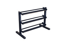 Load image into Gallery viewer, Warrior Rubber Hex Dumbbell Set w/ Rack (10-50lbs) (🏃IN-STORE SPECIAL)
