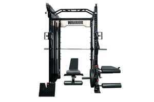 Warrior 3.0 Cable Crossover Pulley Power Rack Gym System w/ Lat Pulldown (💥LABOR DAY SALE)