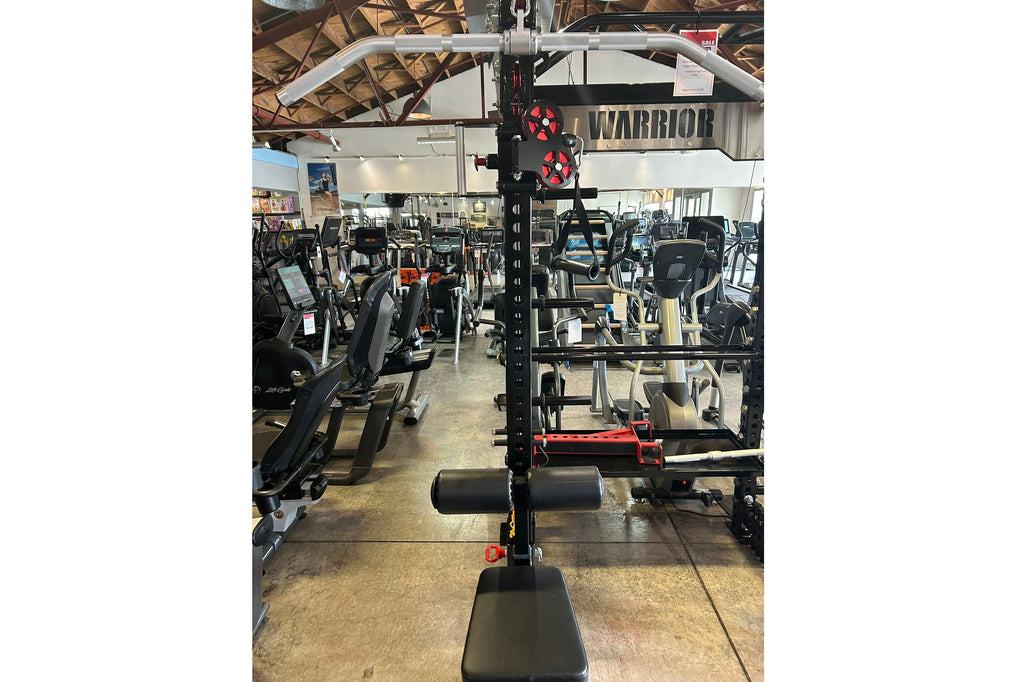 Warrior 3.0 Cable Crossover Pulley Power Rack Gym System w/ Lat Pulldown (🍂 FALL CLEARANCE)