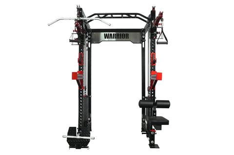 Warrior 3.0 Cable Crossover Pulley Power Rack Gym System w/ Lat Pulldown (🍾HOLIDAY SALE)