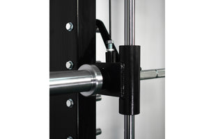 Warrior 3.5 Cable Crossover Pulley Power Rack Gym System w/ Lat Pulldo ...
