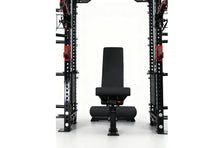 Load image into Gallery viewer, Warrior 3.5 Cable Crossover Pulley Power Rack Gym System w/ Lat Pulldown (Optional Counterbalance Smith Attachment) (❄️HOLIDAY SALE)
