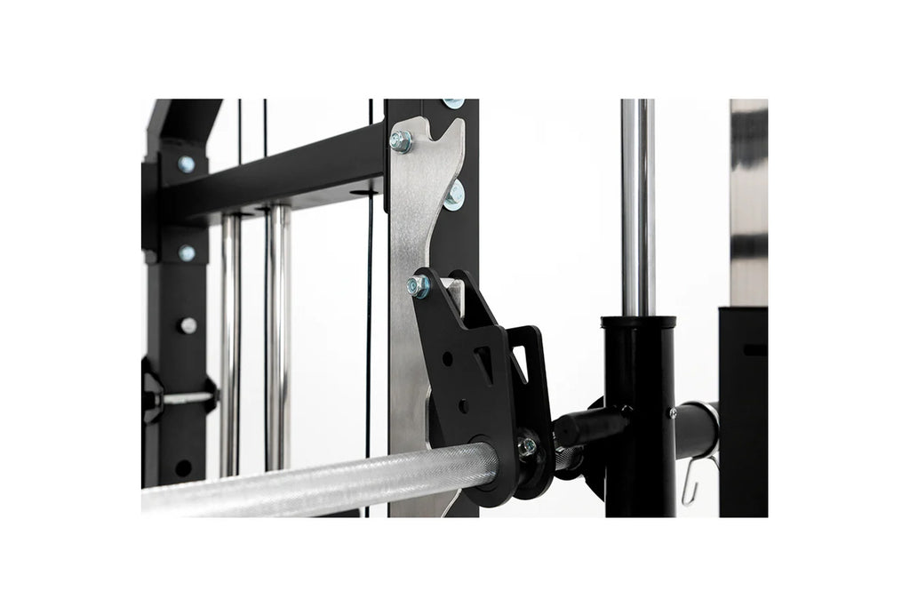 Warrior 701 All-in-One Power Rack Functional Trainer Cable Crossover Home Gym w/ Smith Cage (🍂 FALL CLEARANCE SALE)