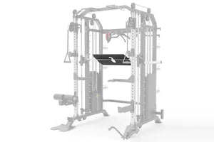 Warrior 801 Pro Power Rack Cage Functional Trainer Cable Pulley Home Gym w/ Smith Machine
