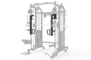 Warrior 801 All-in-One Functional Pro Power Rack Trainer Cable Crossover Home Gym w/ Smith Machine (DEMO)