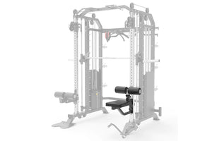 Warrior 801 Pro Power Rack Cage Functional Trainer Cable Pulley Home Gym w/ Smith Machine