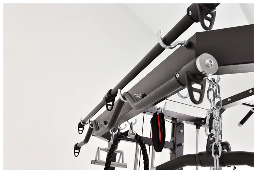 Warrior 801 Pro Power Rack Cage Functional Trainer Cable Pulley Home Gym w/ Smith Machine (🍂 FALL CLEARANCE SALE)