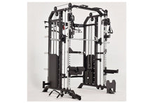 Load image into Gallery viewer, Warrior 801 Power Rack Functional Trainer Cable Pulley Crossover Home Gym w/ Smith Cage - DEMO MODEL
