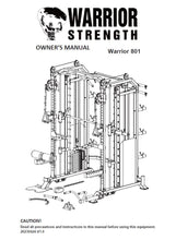 Load image into Gallery viewer, Warrior 801 All-in-One Functional Trainer Cable Crossover Home Gym w/ Smith Machine (❄️HOLIDAY SALE)
