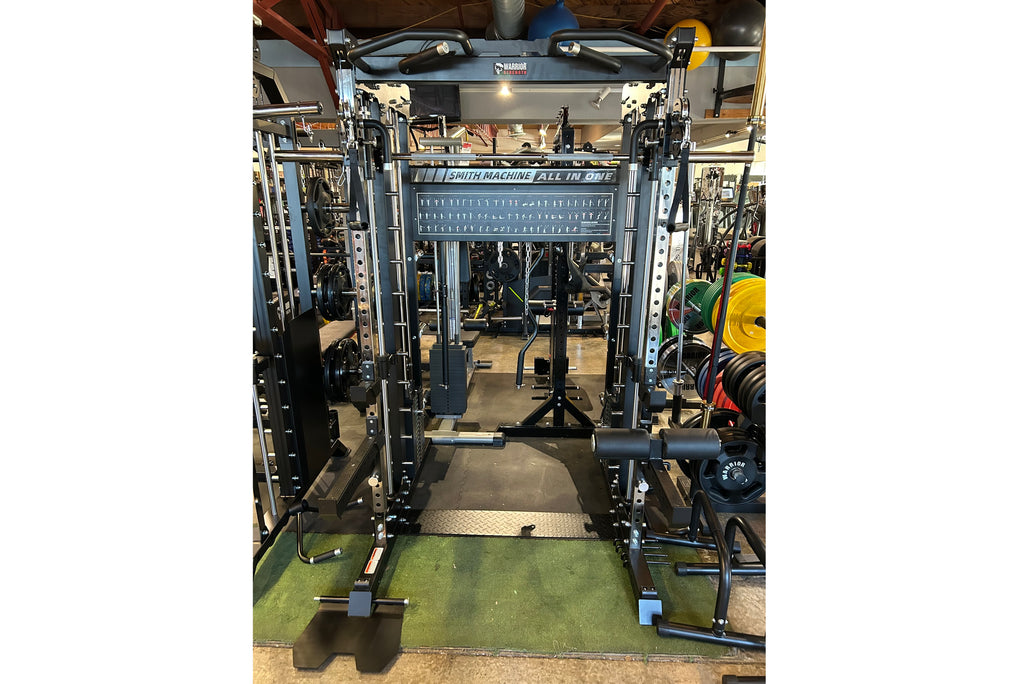 Warrior NEW 901 All-in-One Power Rack Cable Pulley Home Gym w/ Counter-Balanced Smith Machine (🪂NEW ITEM)