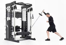 Load image into Gallery viewer, Warrior NEW 901 All-in-One Power Rack Cable Pulley Home Gym w/ Counter-Balanced Smith Machine (🪂NEW ITEM)
