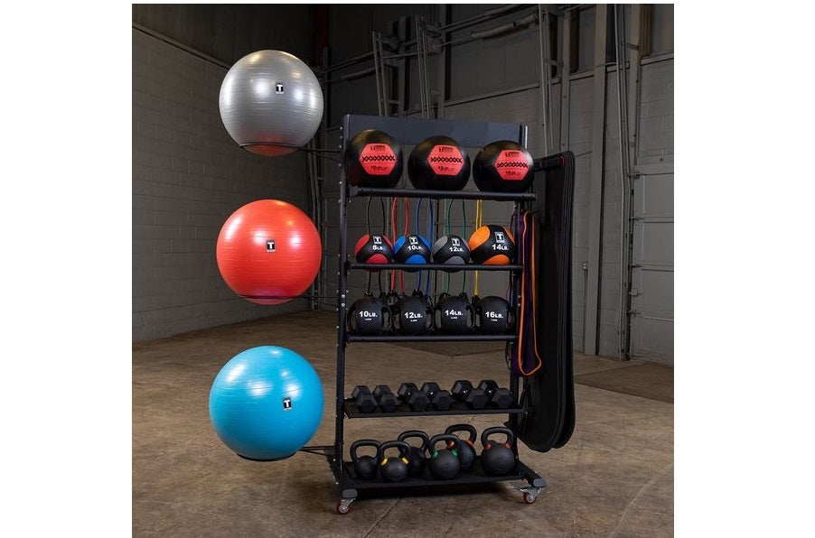 Warrior Multi-Purpose Accessory Storage Rack – 360 Fitness Superstore