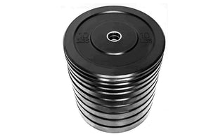 Warrior Premium Olympic Bumper Plate Set (500lbs)