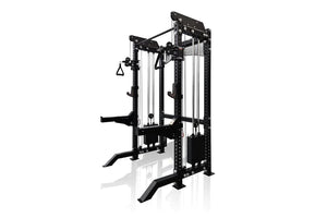 Warrior Cable Crossover Pulley Power Rack Gym System